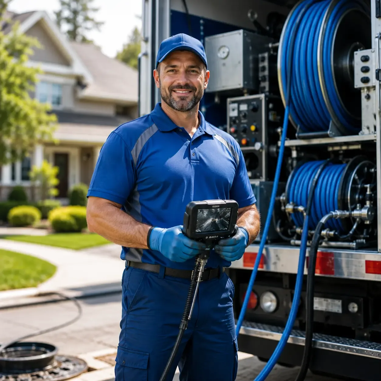 Local outdoor drain cleaning specialists in Berkley, MI